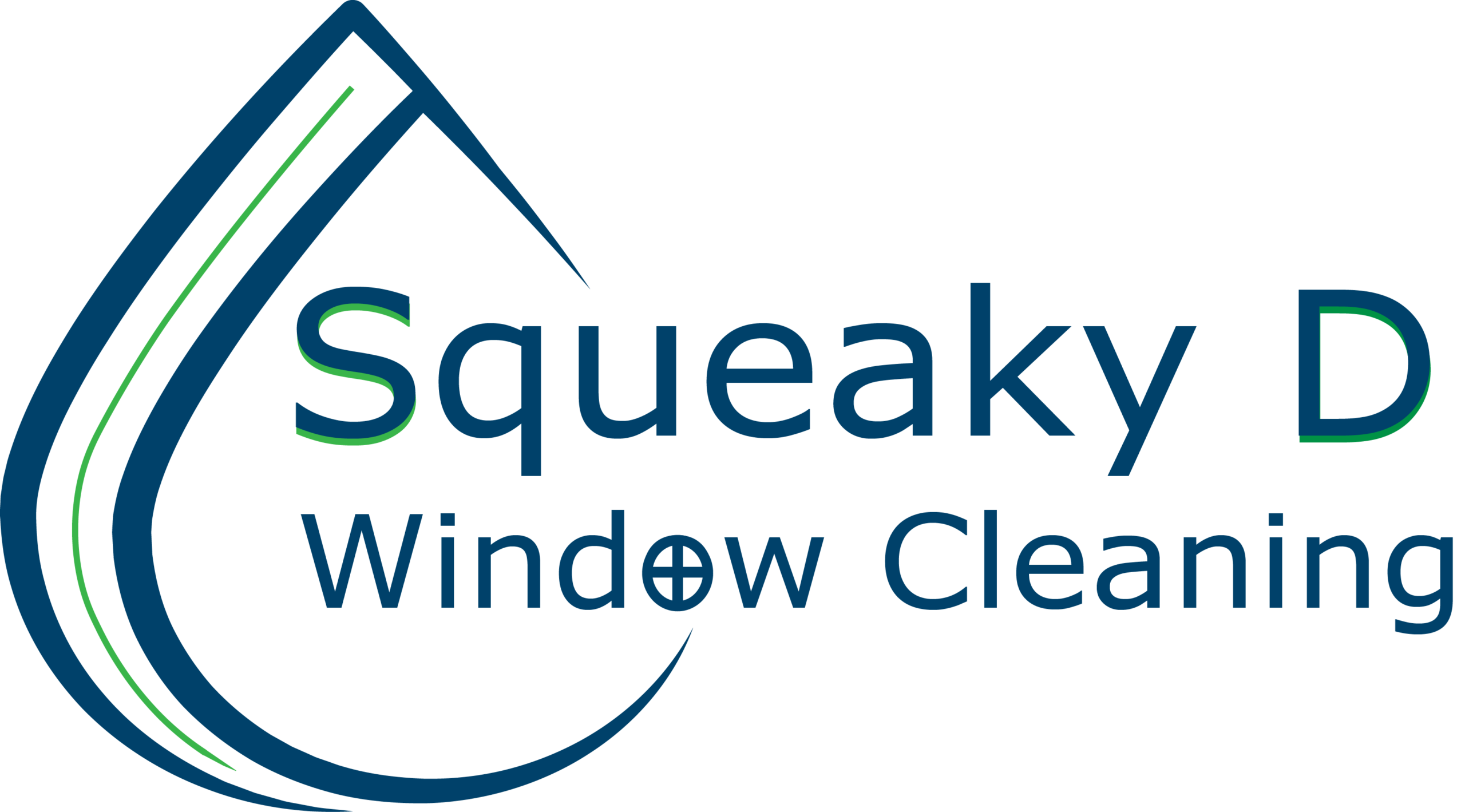 Squeaky D Window Cleaning logo